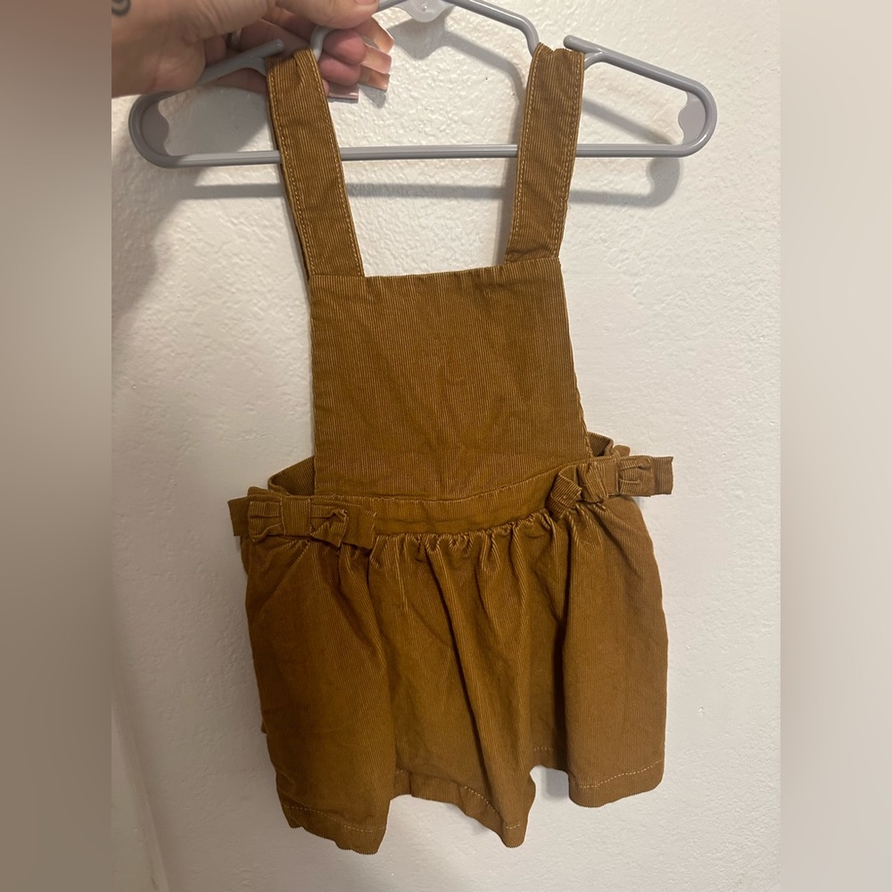 Brown corduroy dress